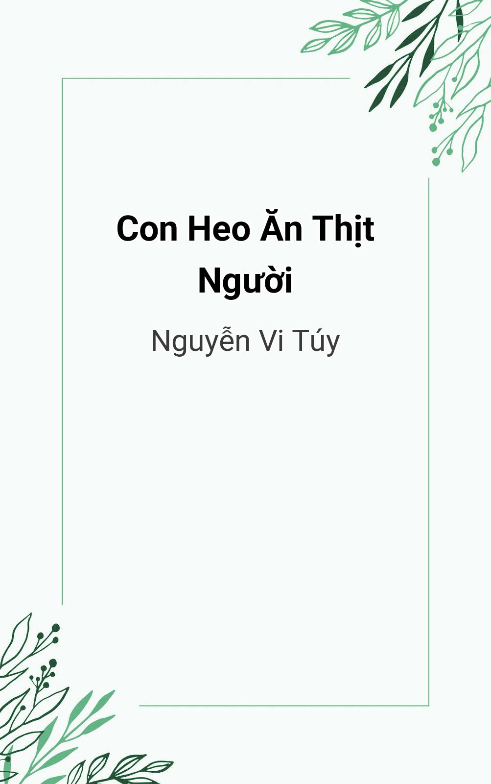 Con Heo Ăn Thịt Người