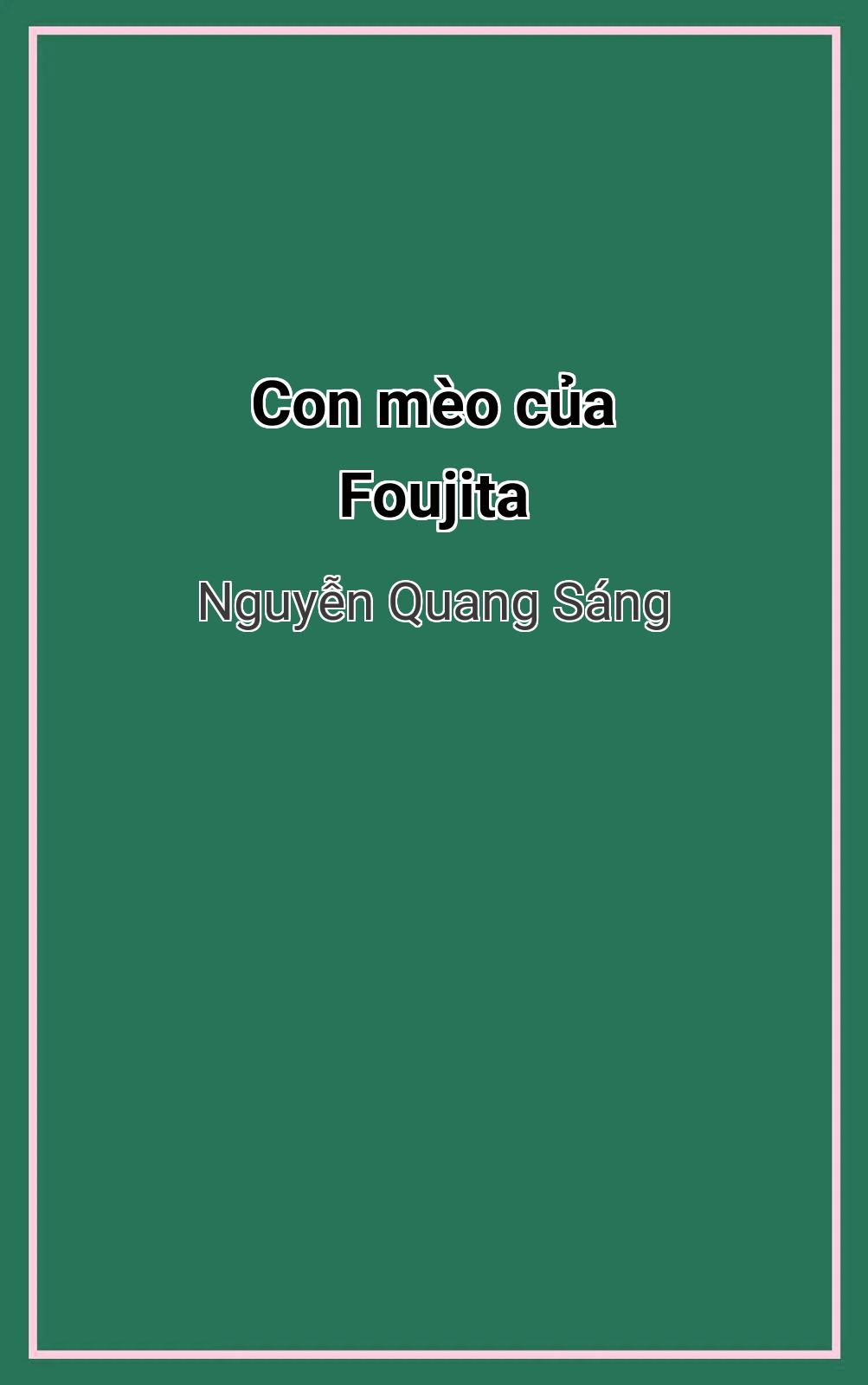 Con Mèo Của Foujita