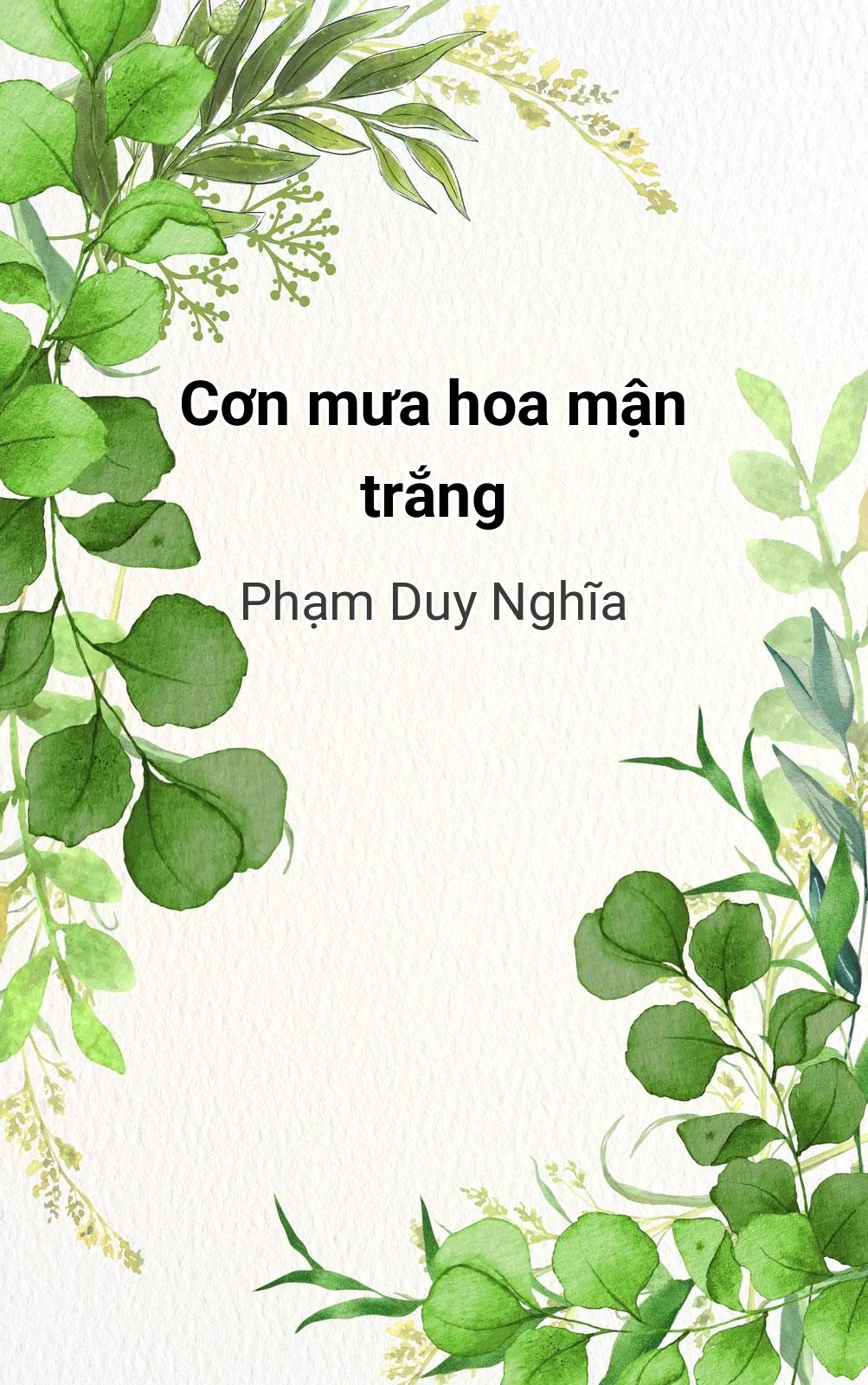 Cơn Mưa Hoa Mận Trắng