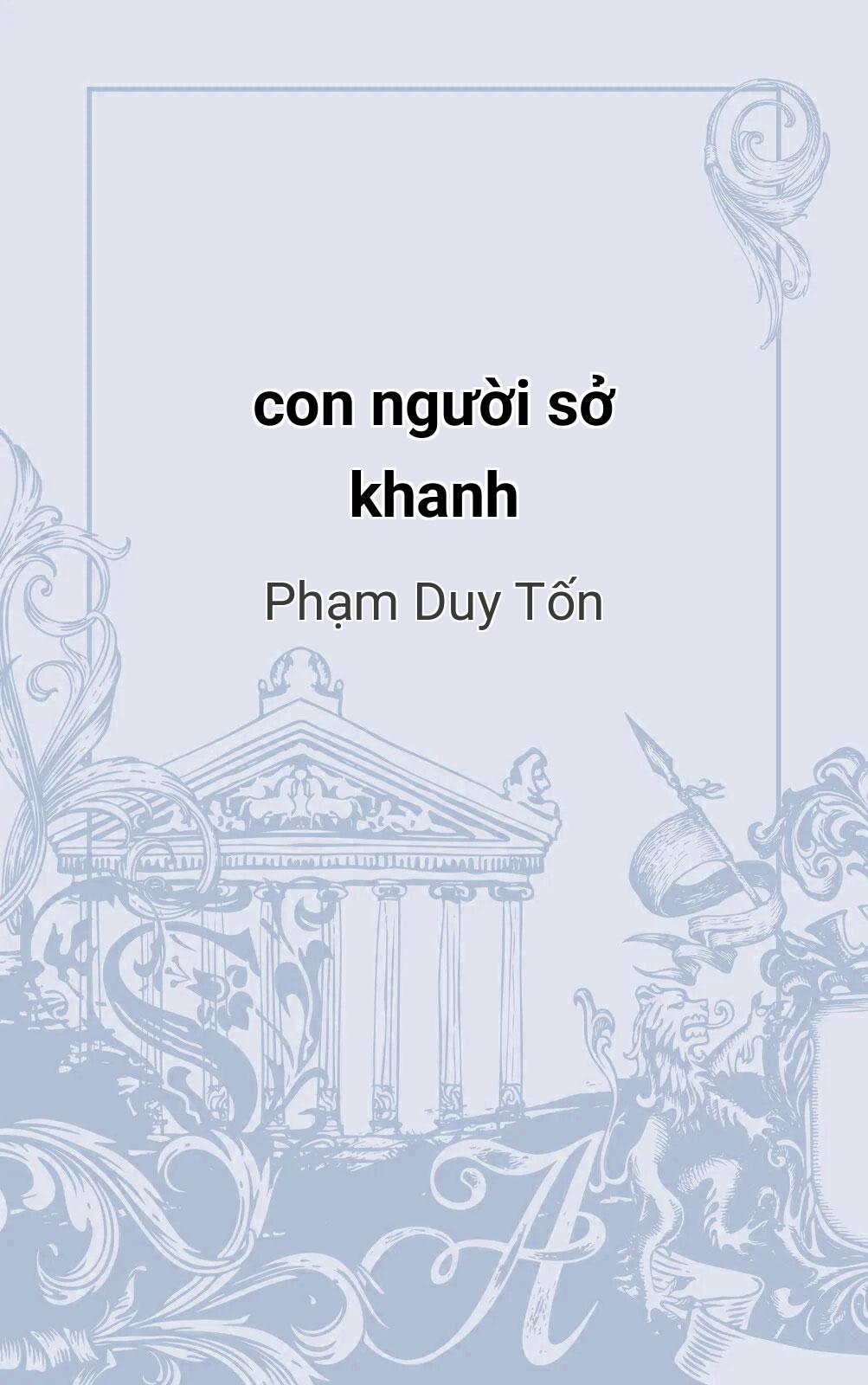 Con Người Sở Khanh