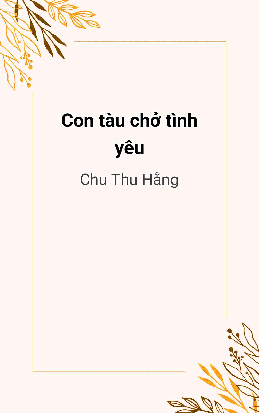 Con Tàu Chở Tình Yêu