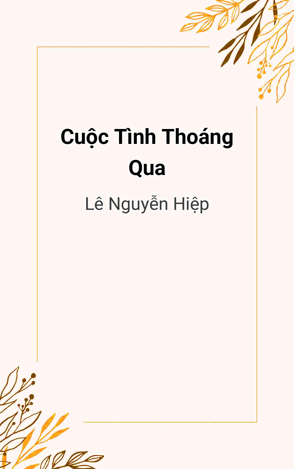 Cuộc Tình Thoáng Qua