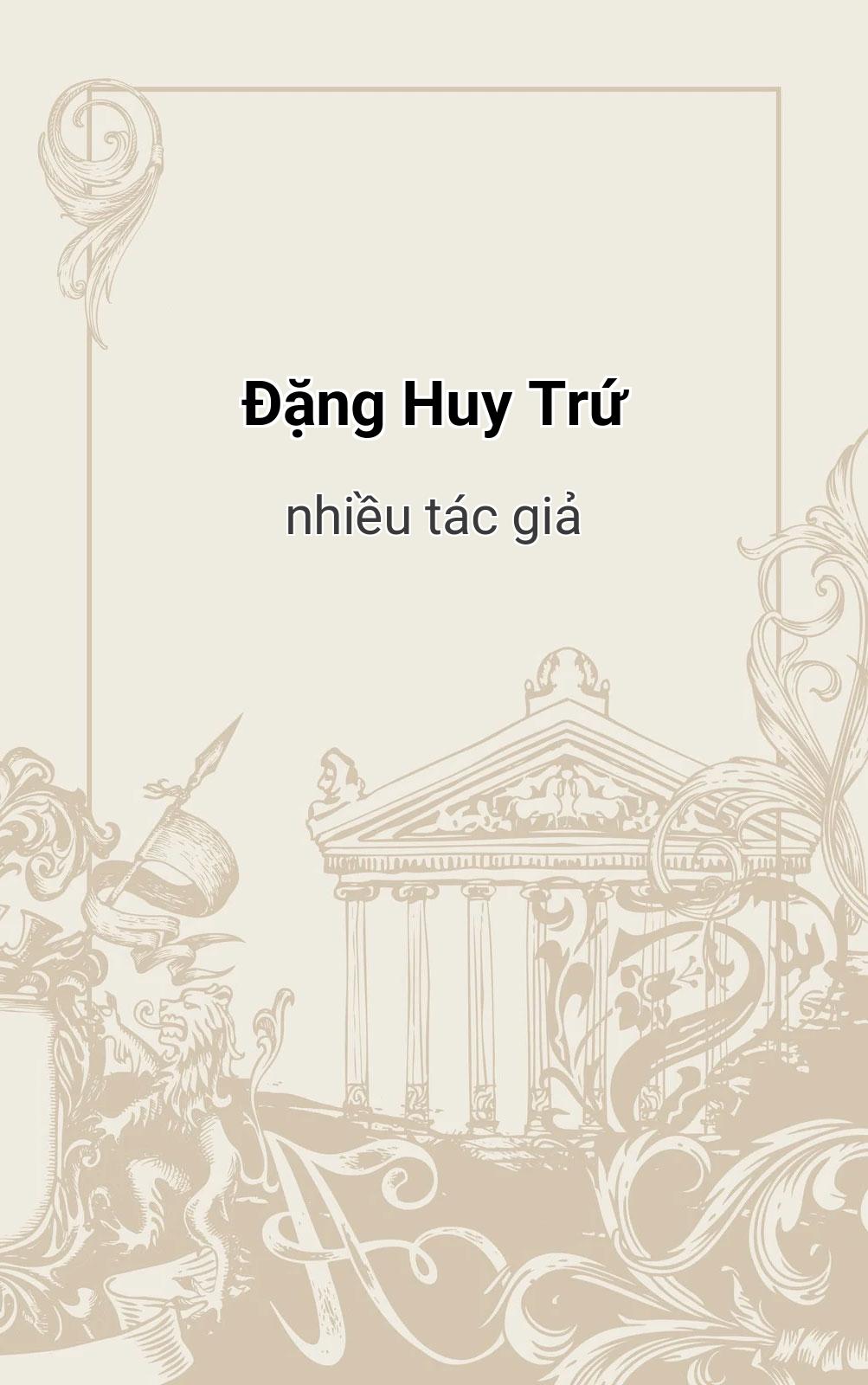 Đặng Huy Trứ