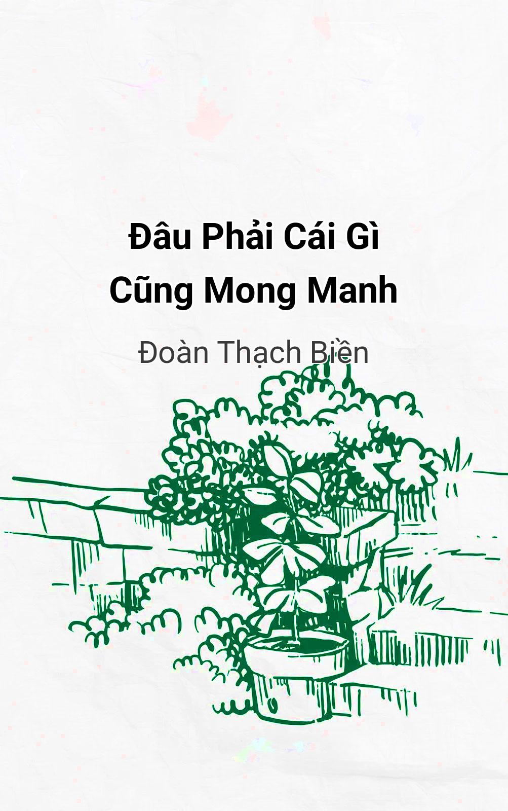 Đâu Phải Cái Gì Cũng Mong Manh