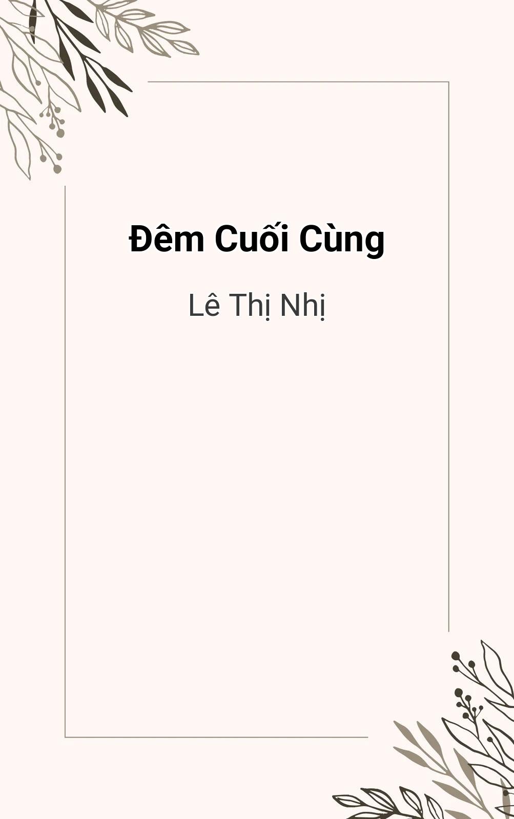 Đêm Cuối Cùng