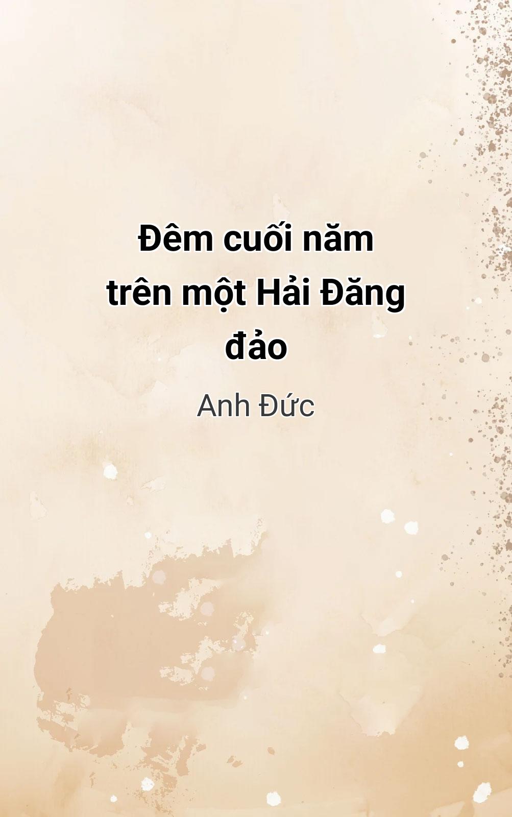 Đêm Cuối Năm Trên Một Hải Đăng Đảo