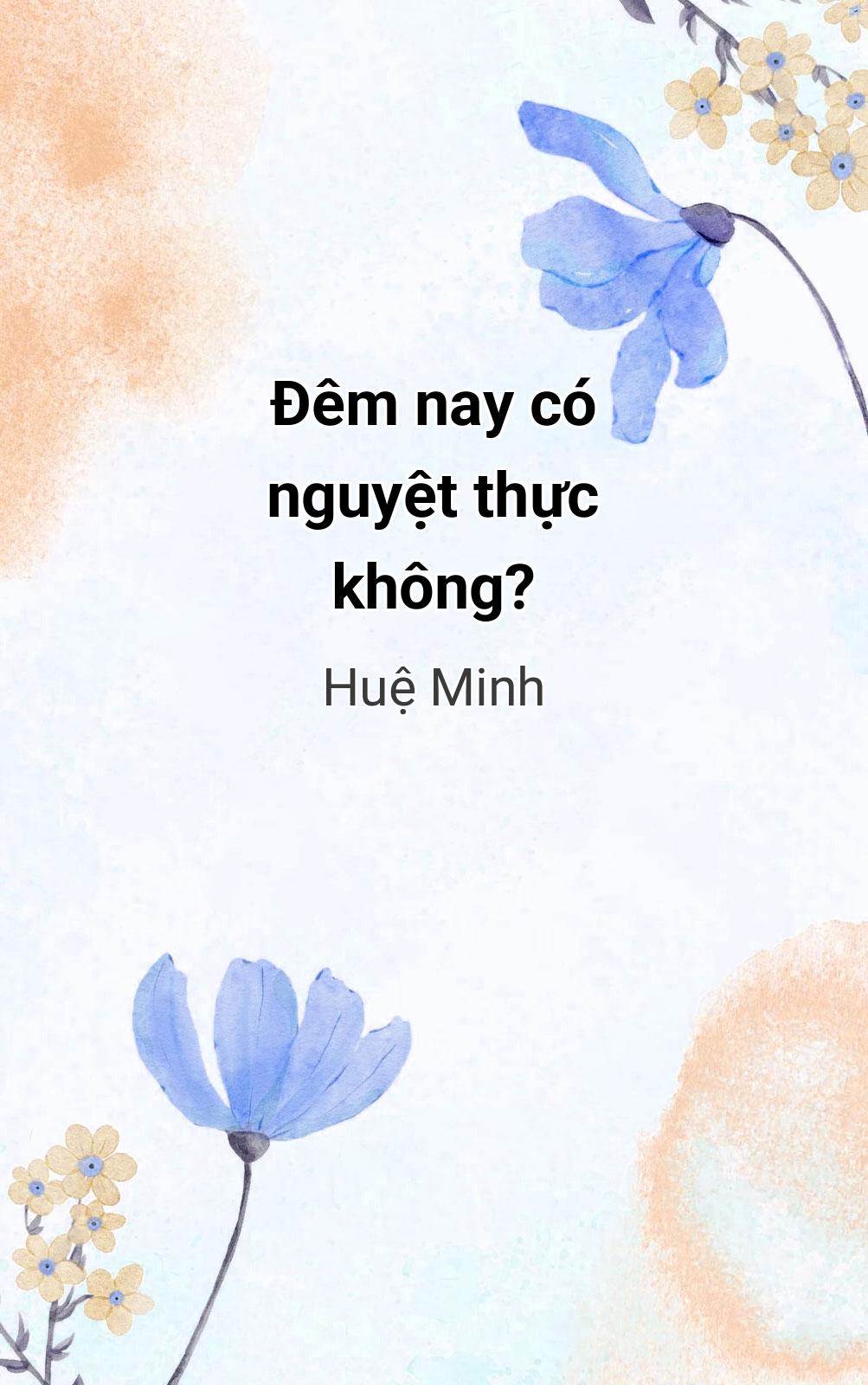 Đêm Nay Có Nguyệt Thực Không?