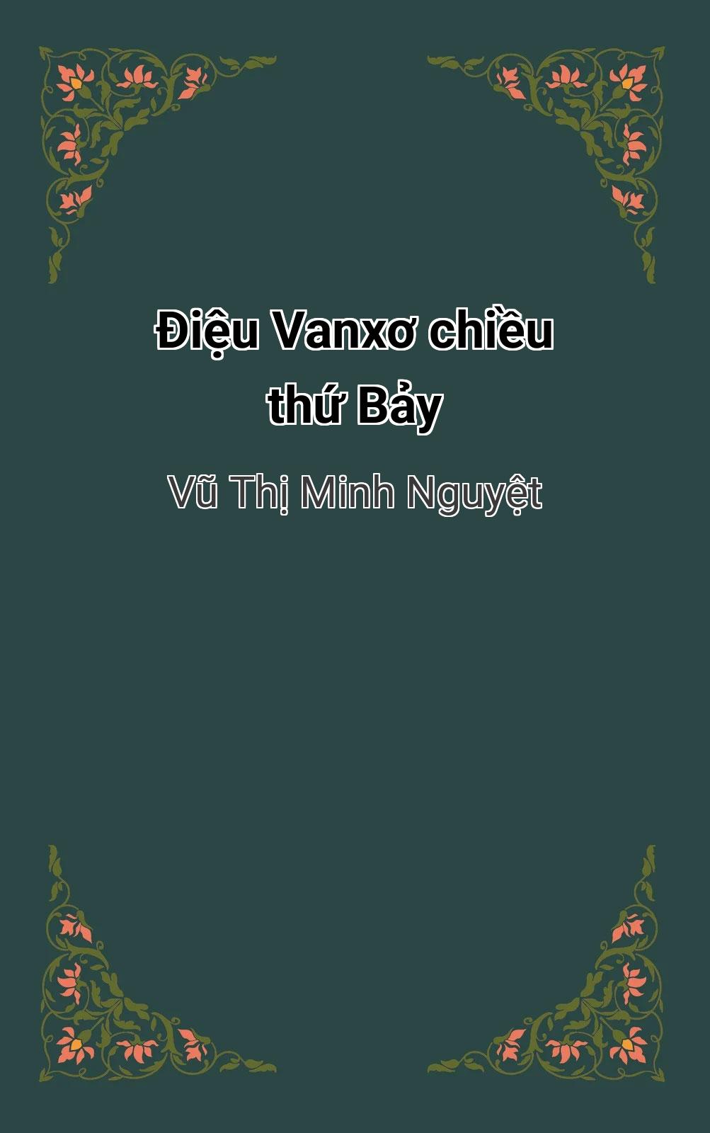 Điệu Vanxơ Chiều Thứ Bảy