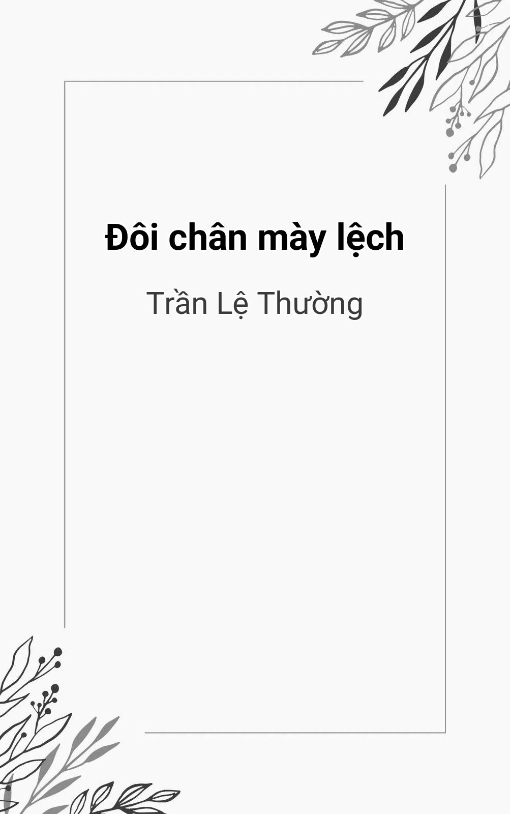 Đôi Chân Mày Lệch