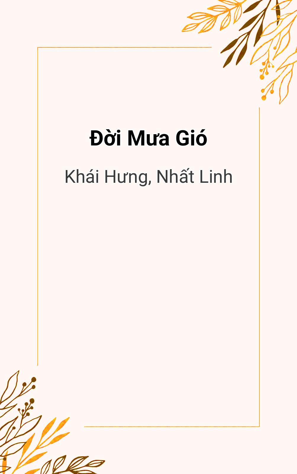 Đời Mưa Gió