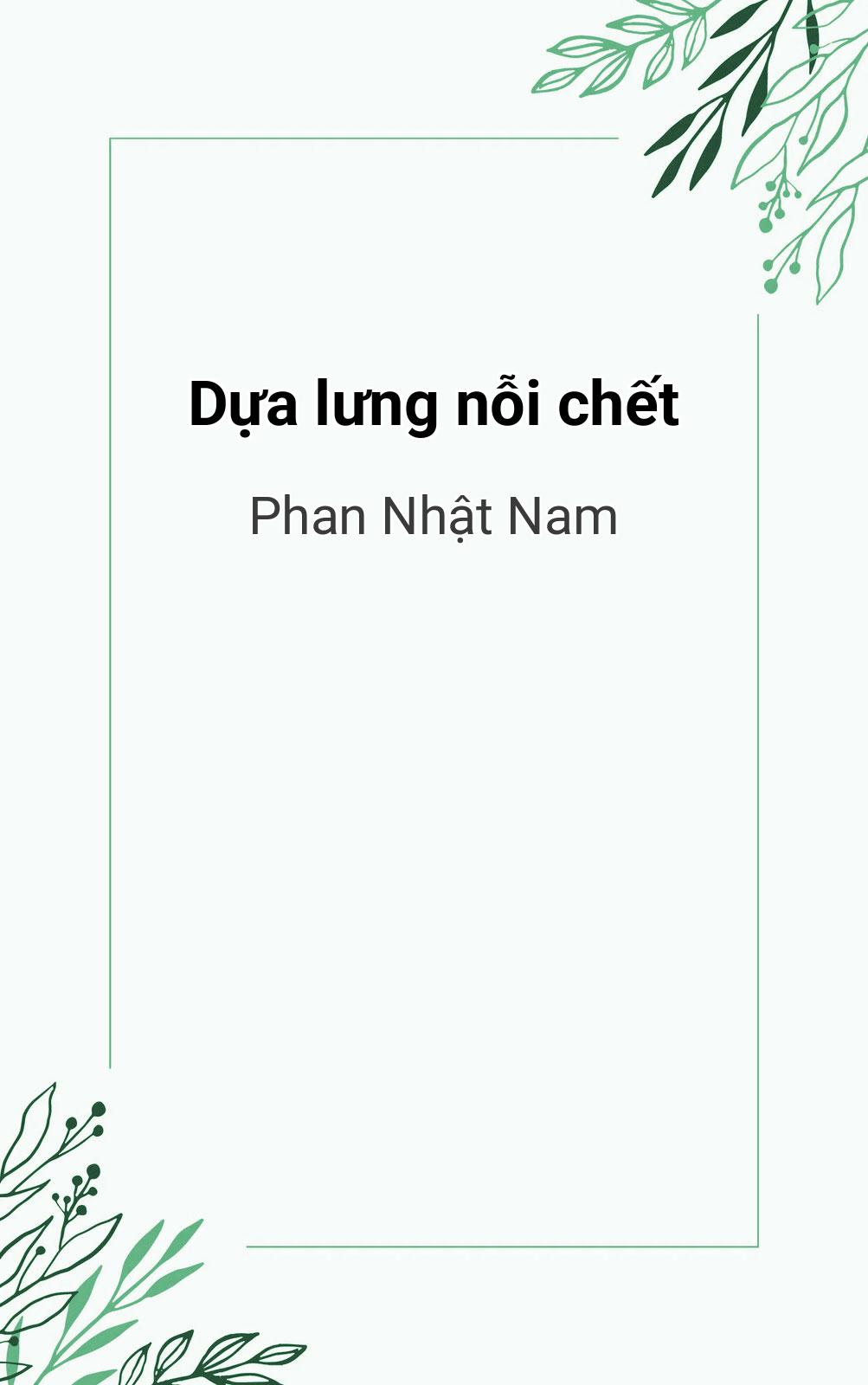 Dựa Lưng Nỗi Chết