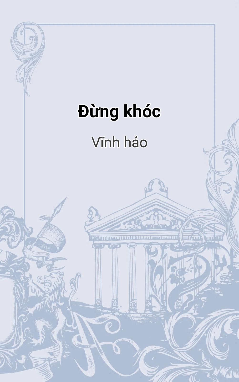 Đừng Khóc