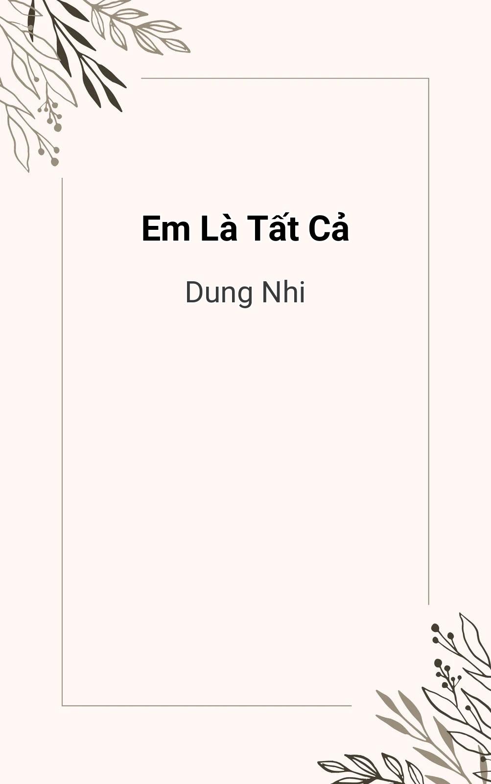 Em Là Tất Cả