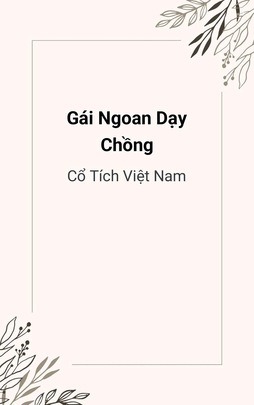 Gái Ngoan Dạy Chồng