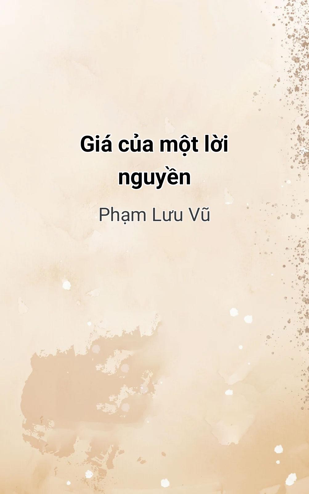 Giá Của Một Lời Nguyền