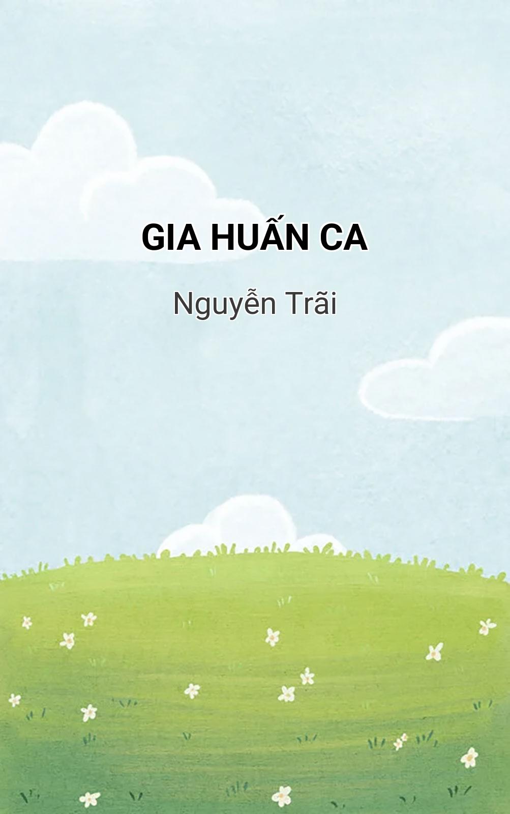 Gia Huấn Ca