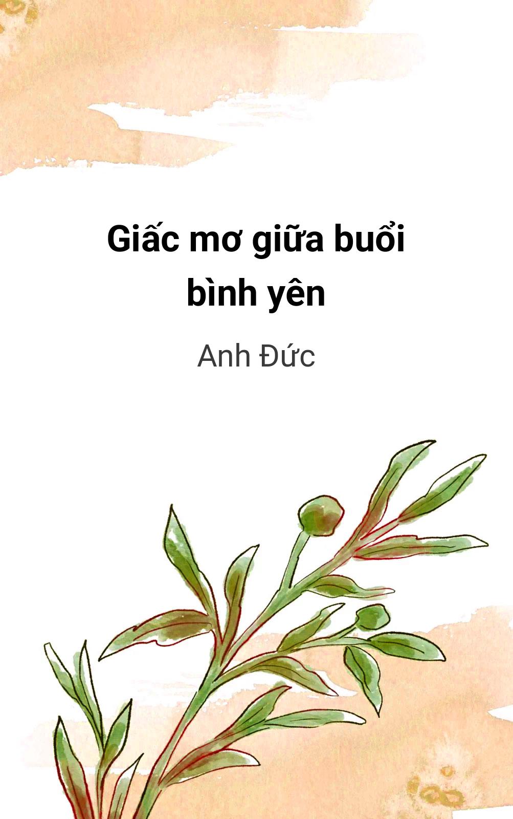 Giấc Mơ Giữa Buổi Bình Yên