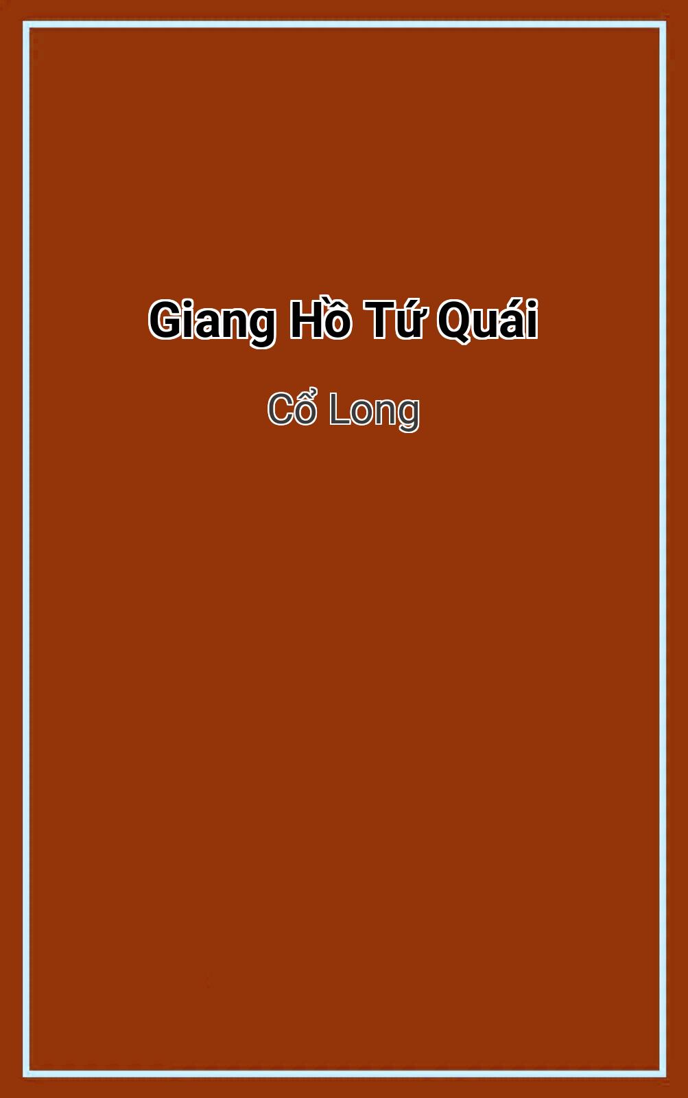 Giang Hồ Tứ Quái