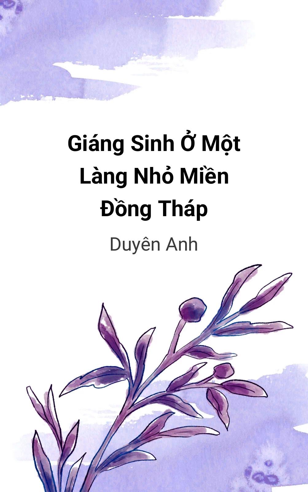 Giáng Sinh Ở Một Làng Nhỏ Miền Đồng Tháp