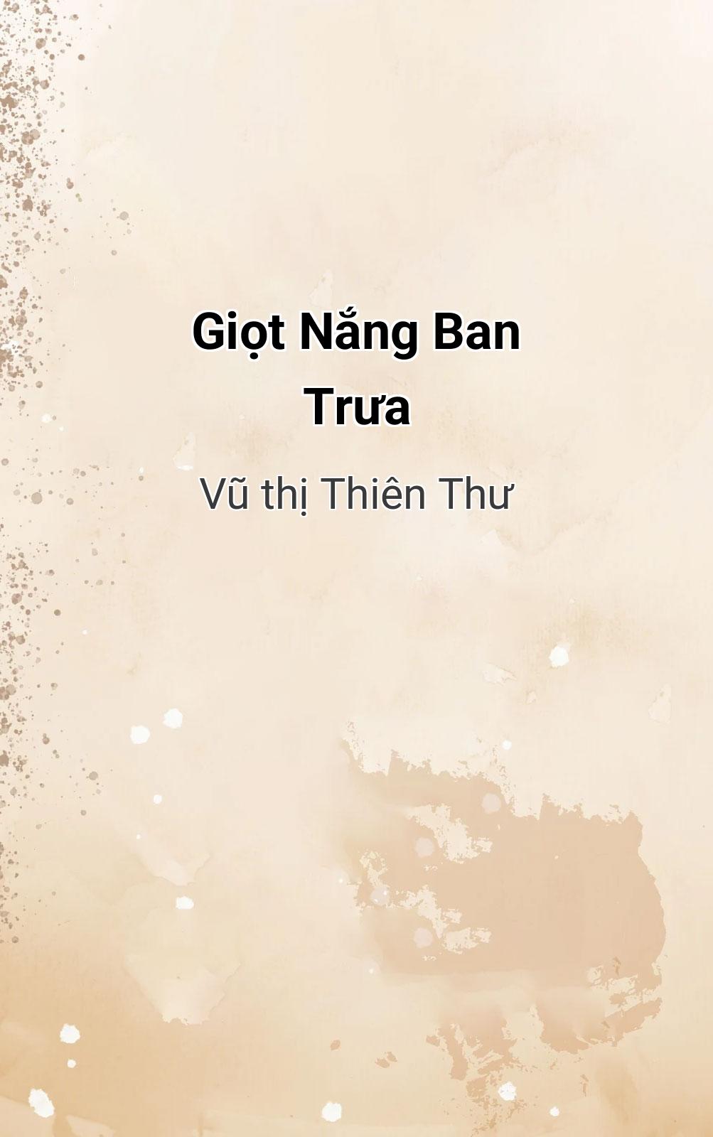 Giọt Nắng Ban Trưa