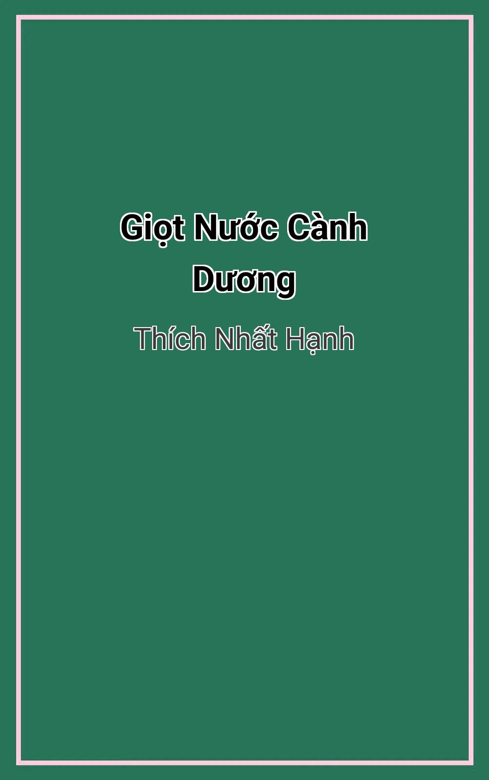 Giọt Nước Cành Dương