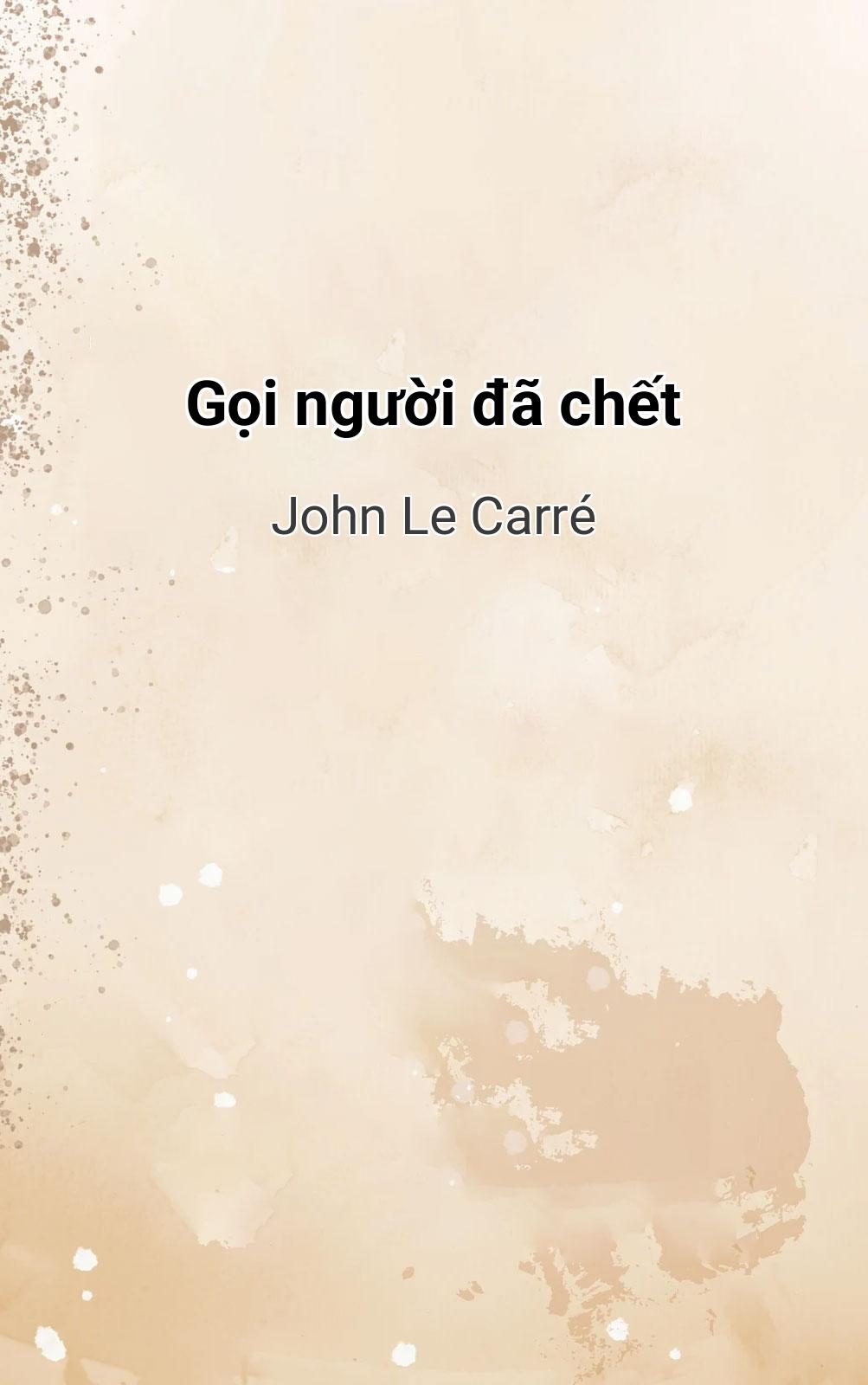 Gọi Người Đã Chết