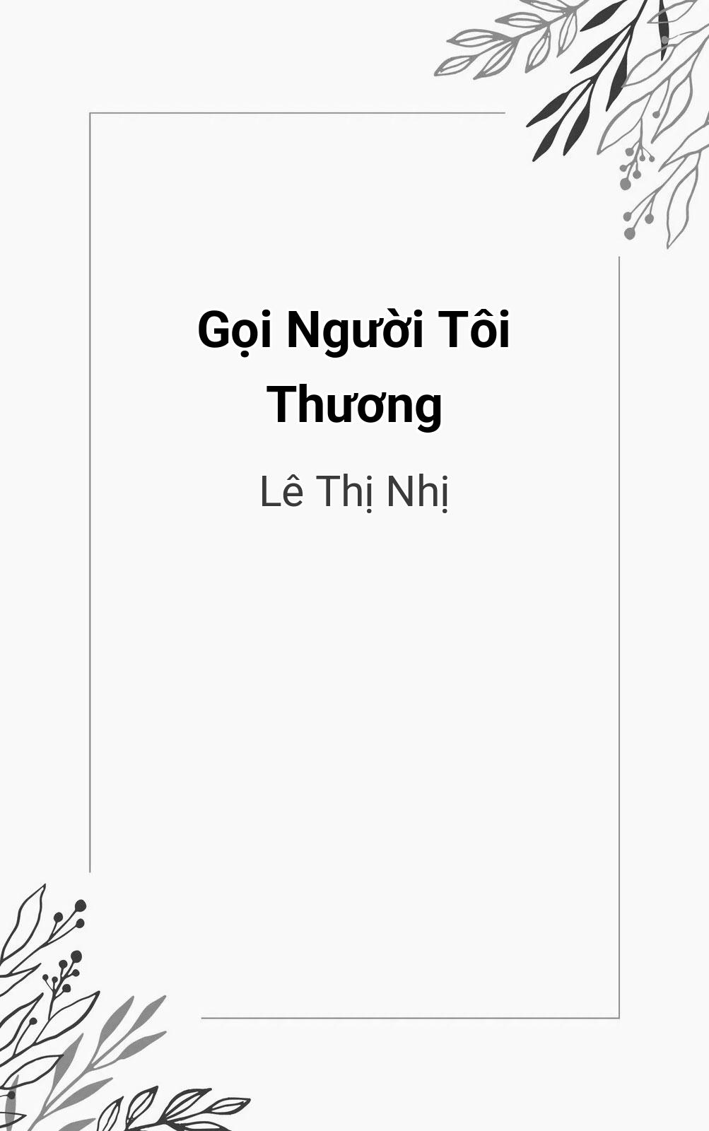 Gọi Người Tôi Thương