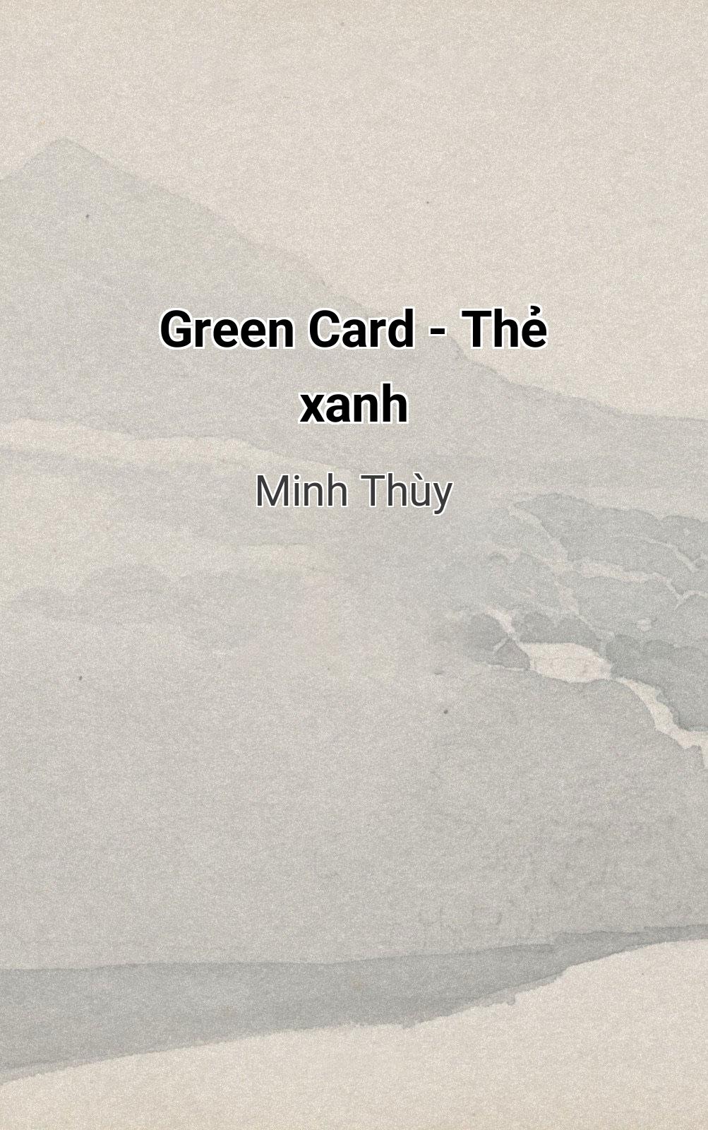 Green Card - Thẻ Xanh