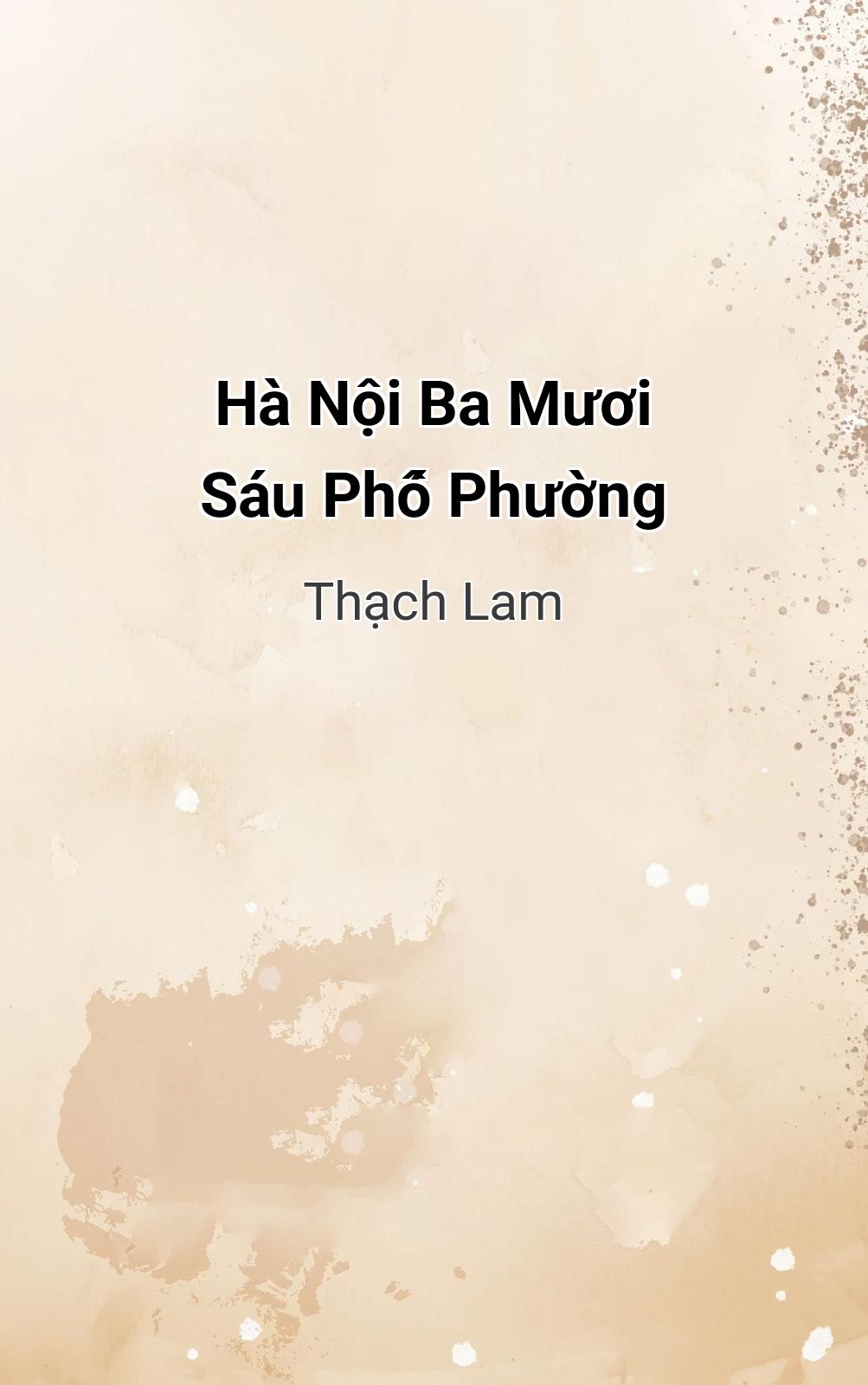 Hà NộI Ba Mươi SáU Phố PhườNg