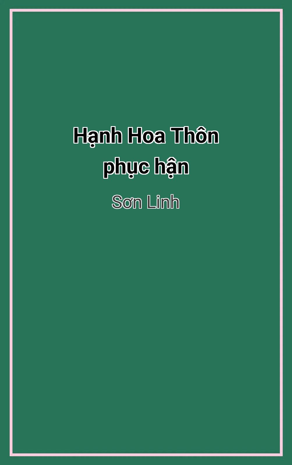 Hạnh Hoa Thôn Phục Hận