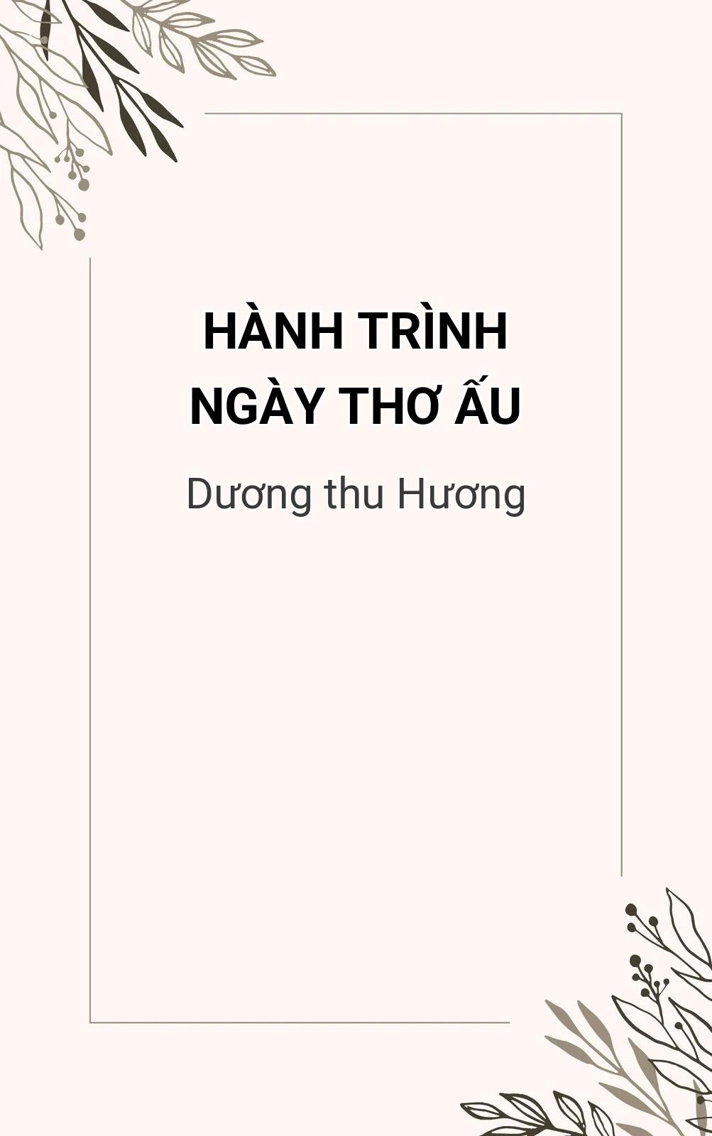 Hành Trình Ngày Thơ Ấu