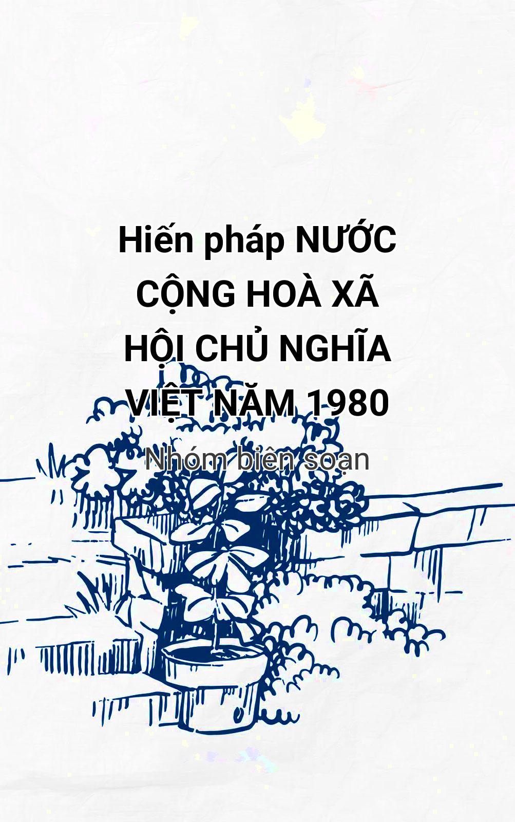 Hiến Pháp Nước Cộng Hoà Xã Hội Chủ Nghĩa Việt Năm 1980