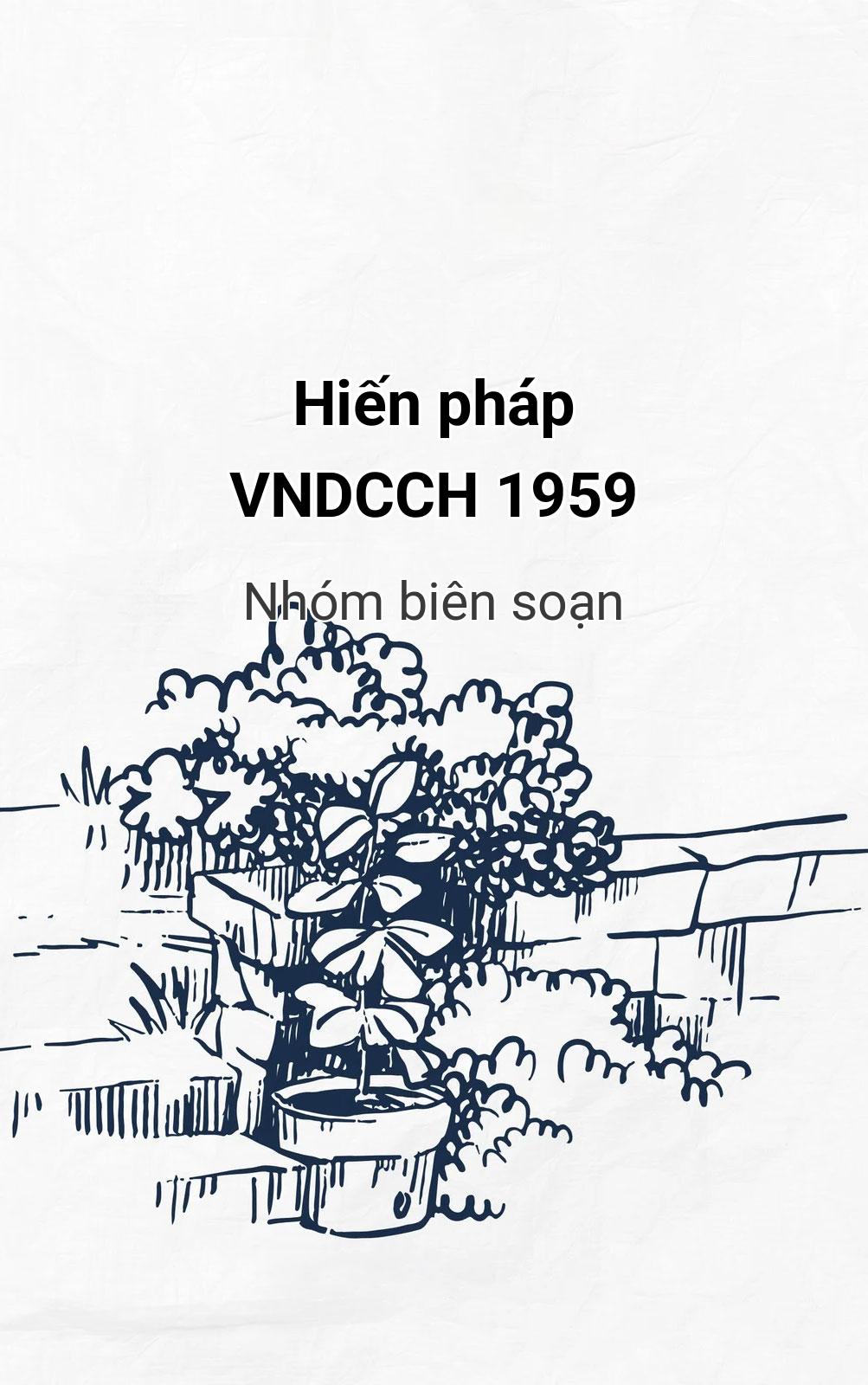 Hiến Pháp Vndcch 1959