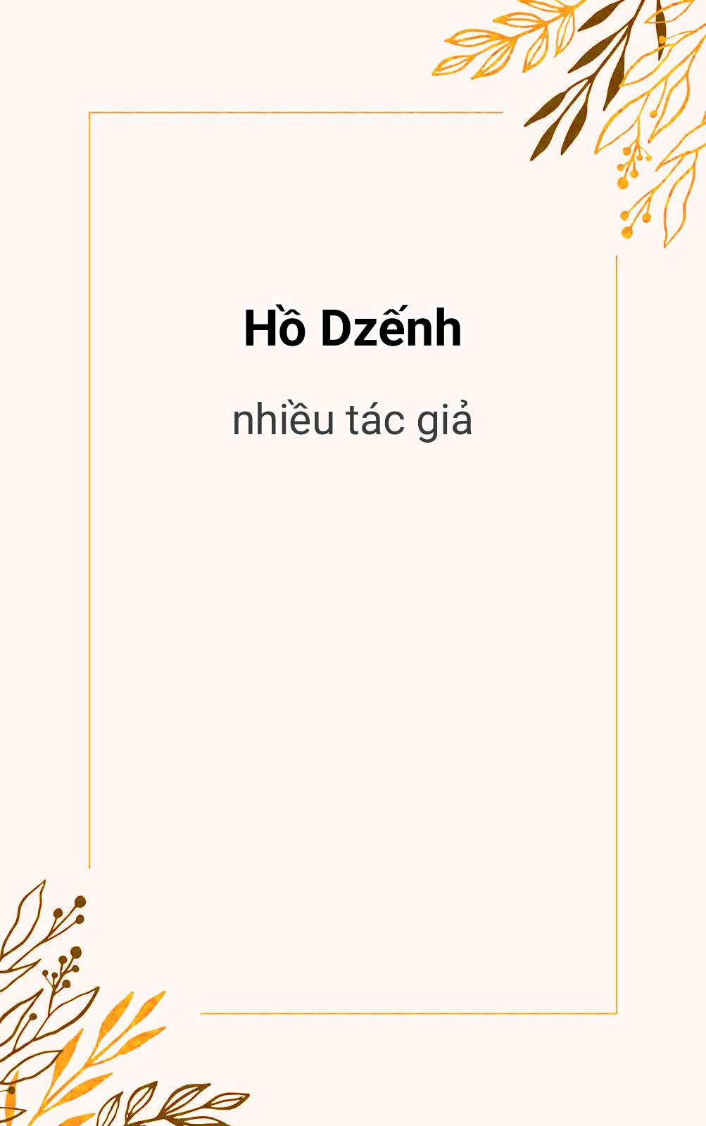 Hồ Dzếnh