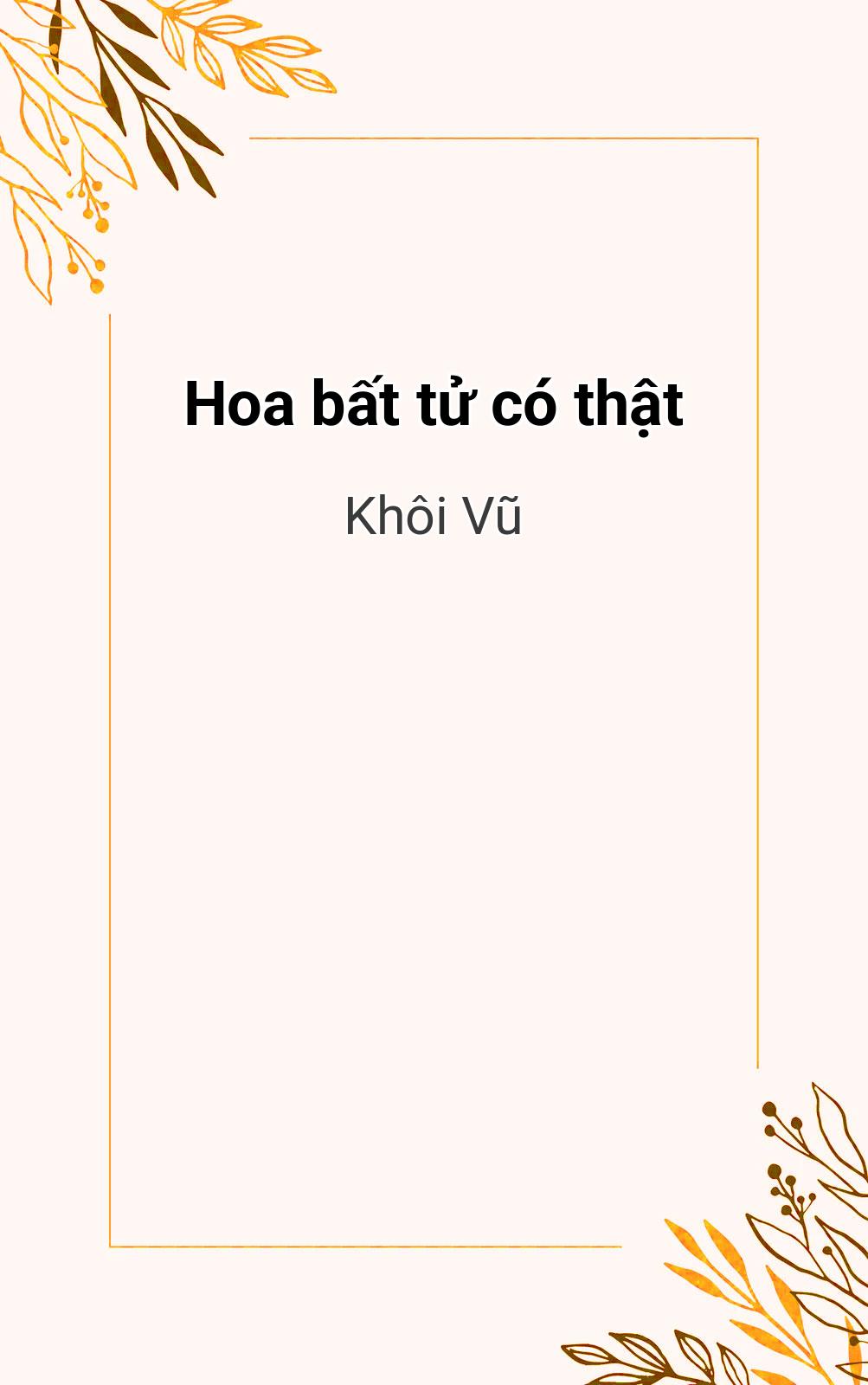 Hoa Bất Tử Có Thật