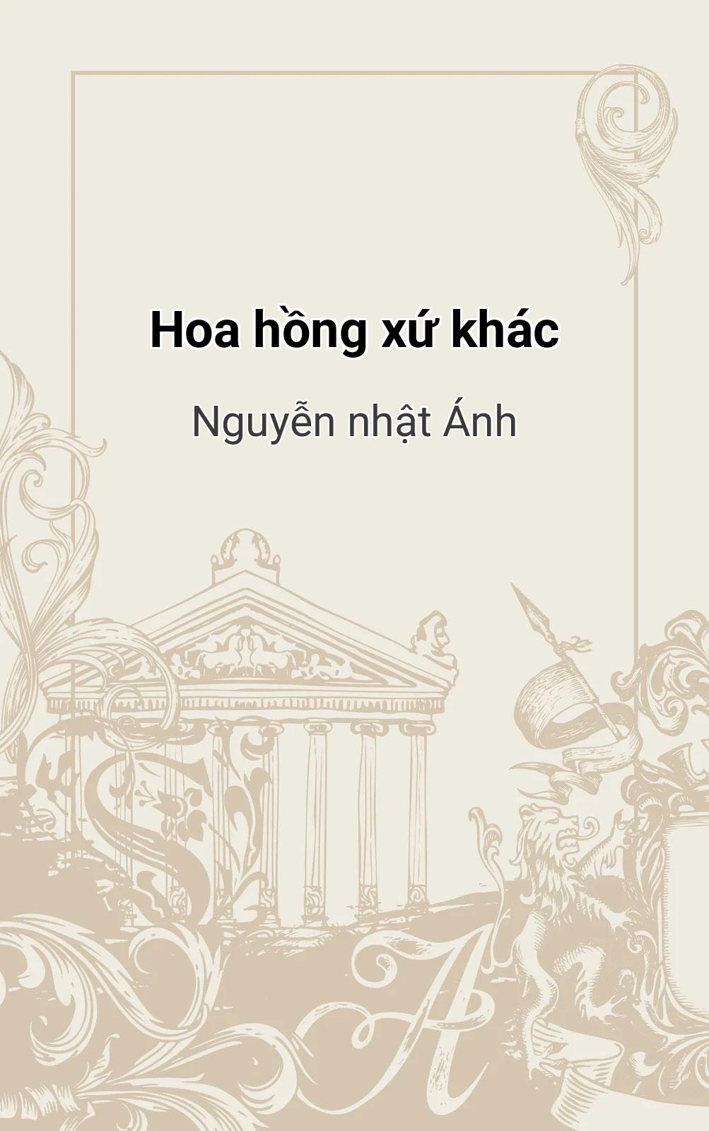 Hoa Hồng Xứ Khác