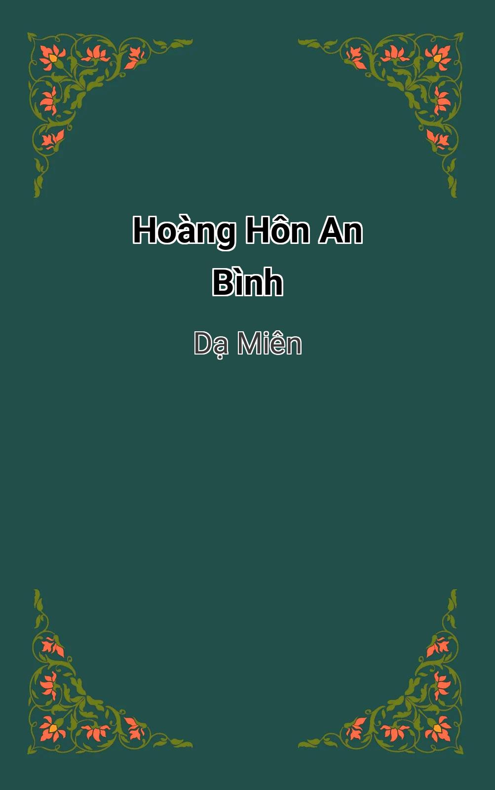 Hoàng Hôn An Bình