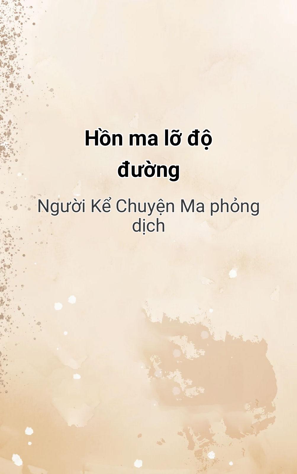 Hồn Ma Lỡ Độ Đường