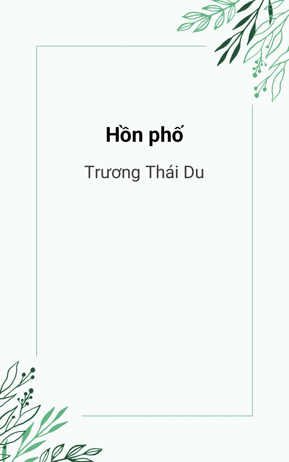 Hồn Phố