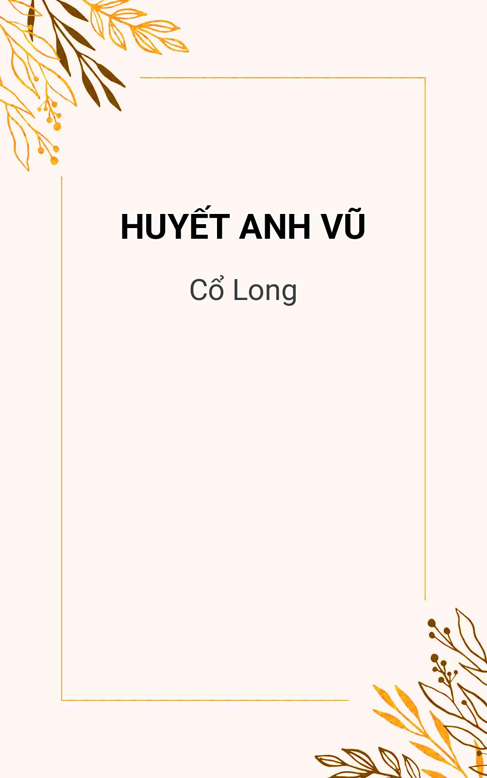 Huyết Anh Vũ