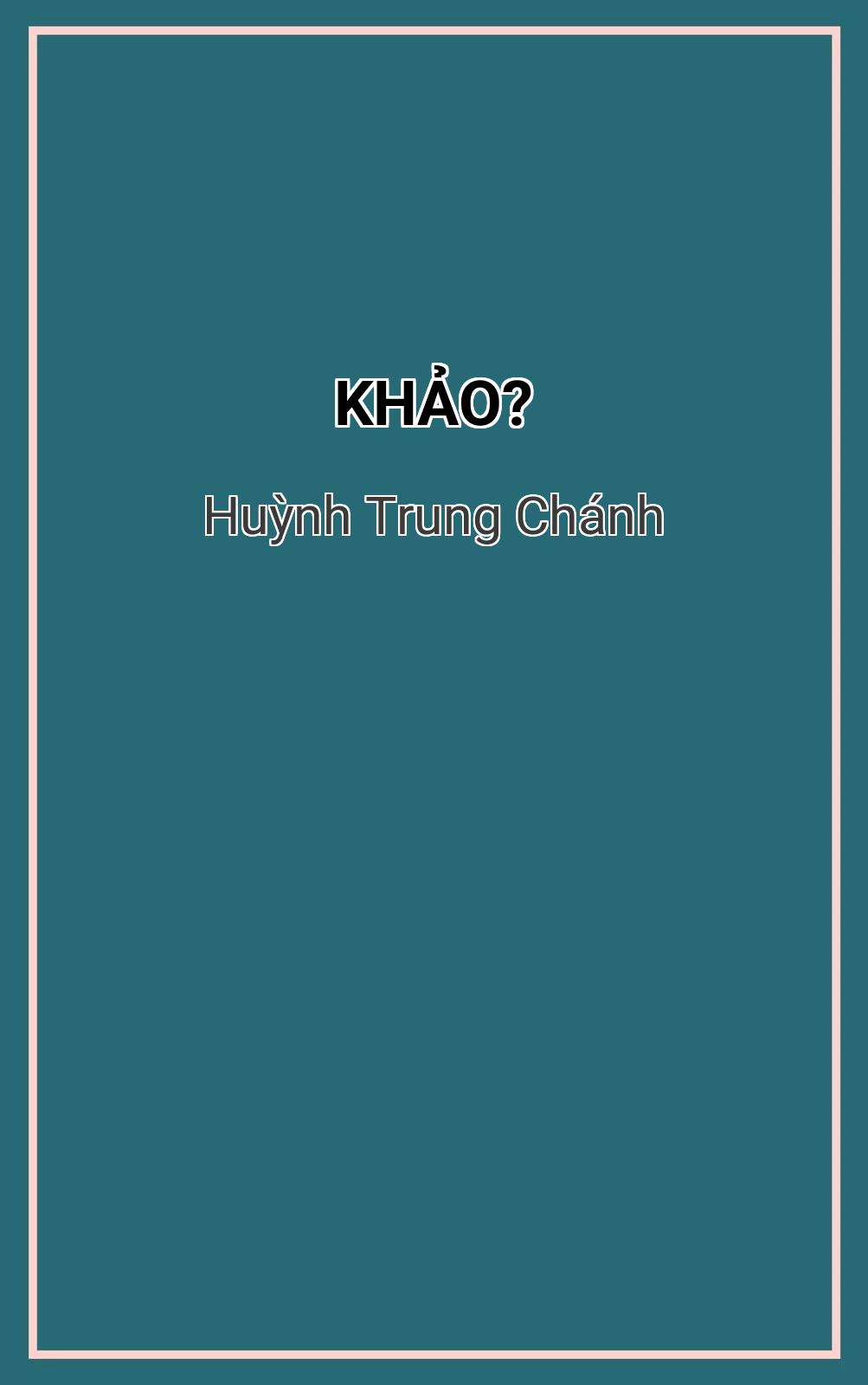 Khảo?