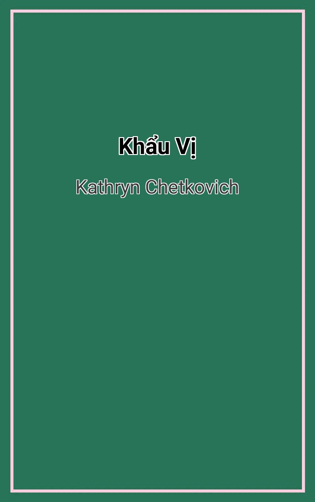 Khẩu Vị