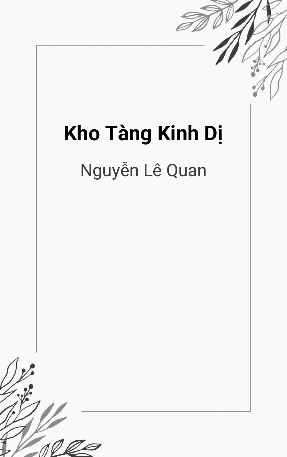 Kho Tàng Kinh Dị
