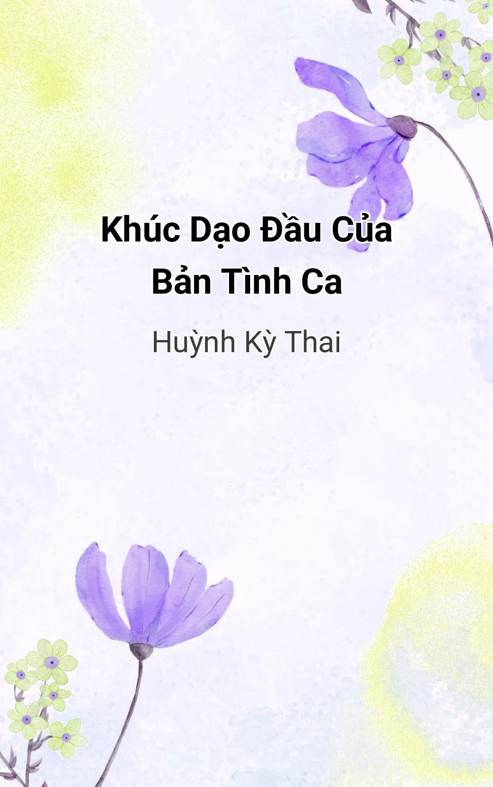 Khúc Dạo Đầu Của Bản Tình Ca