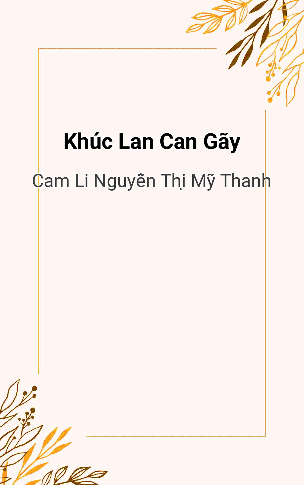 Khúc Lan Can Gãy