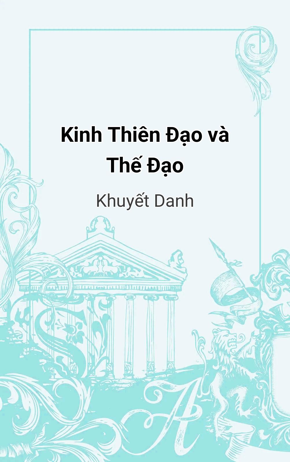 Kinh Thiên Đạo Và Thế Đạo
