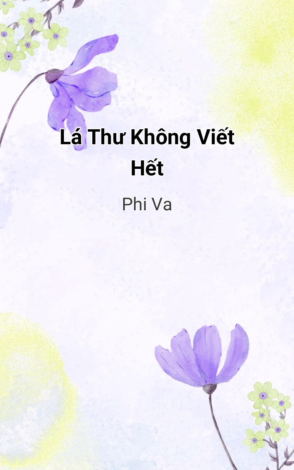 Lá Thư Không Viết Hết