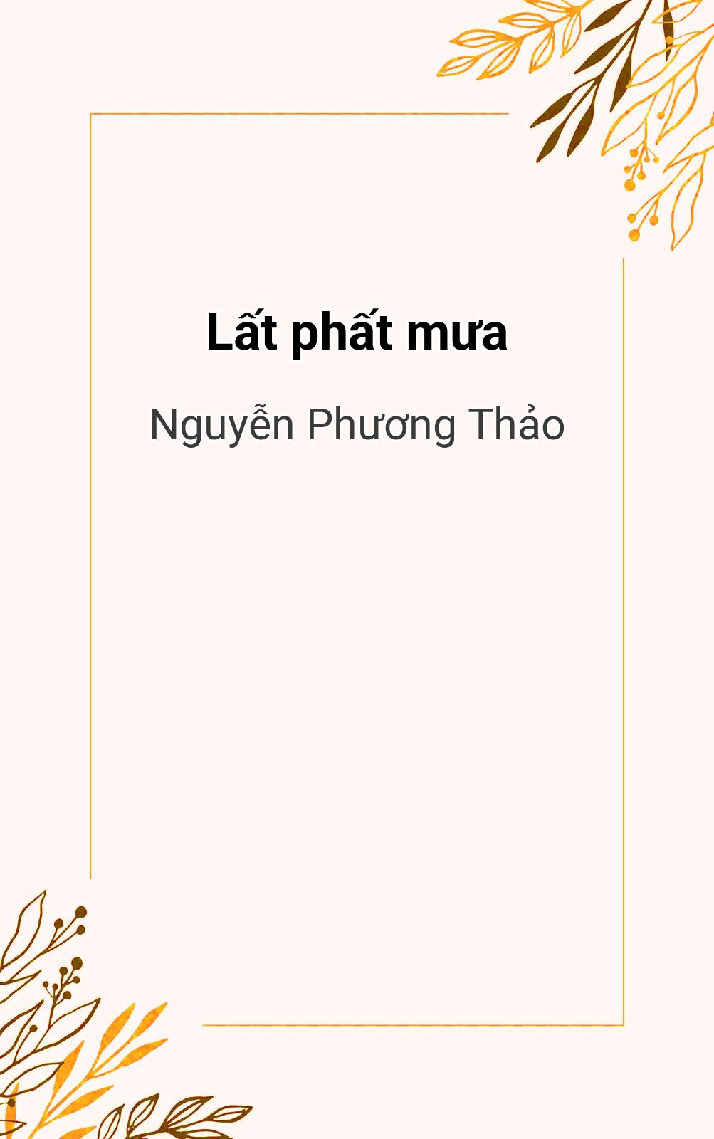 Lất Phất Mưa
