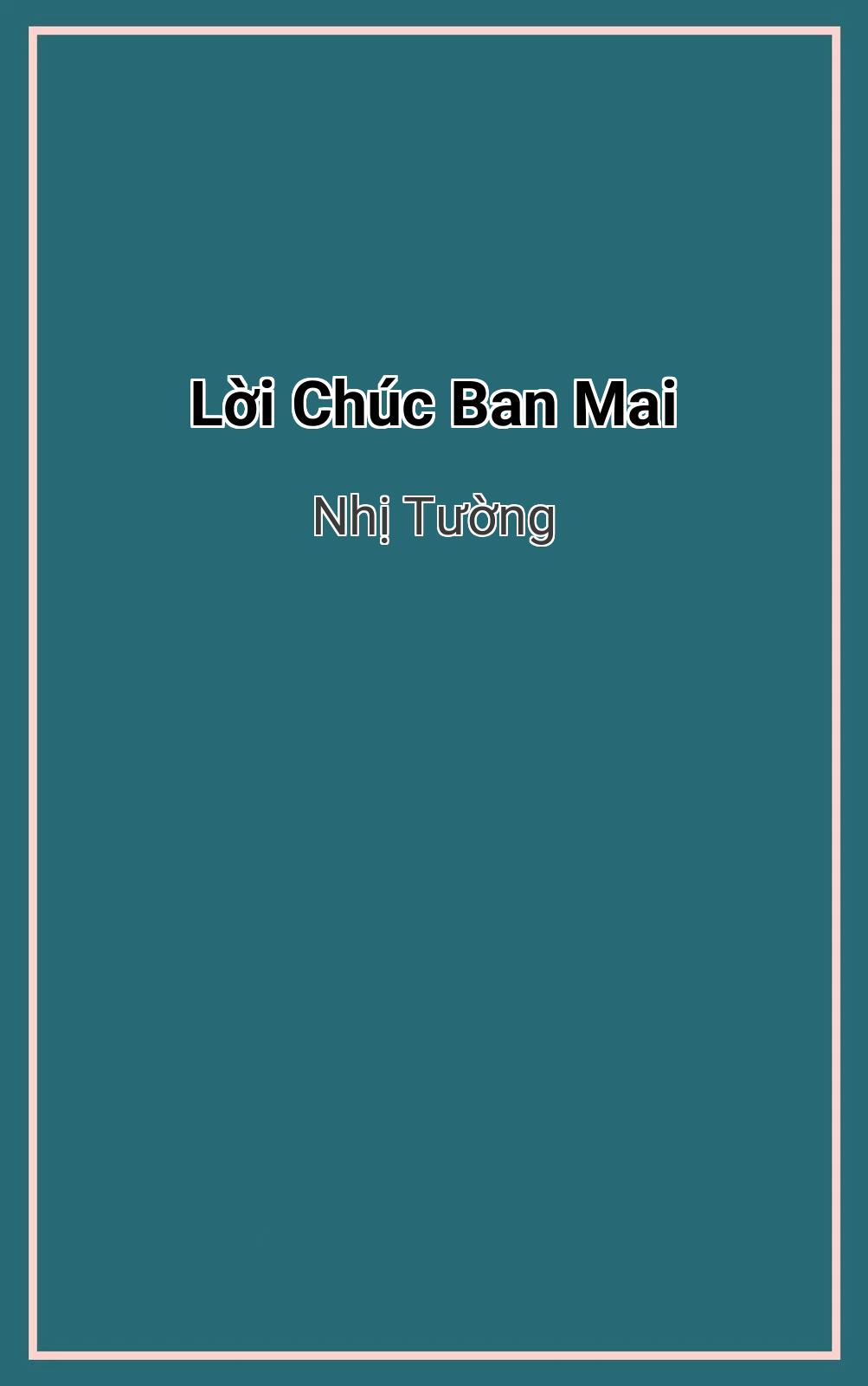 Lời Chúc Ban Mai