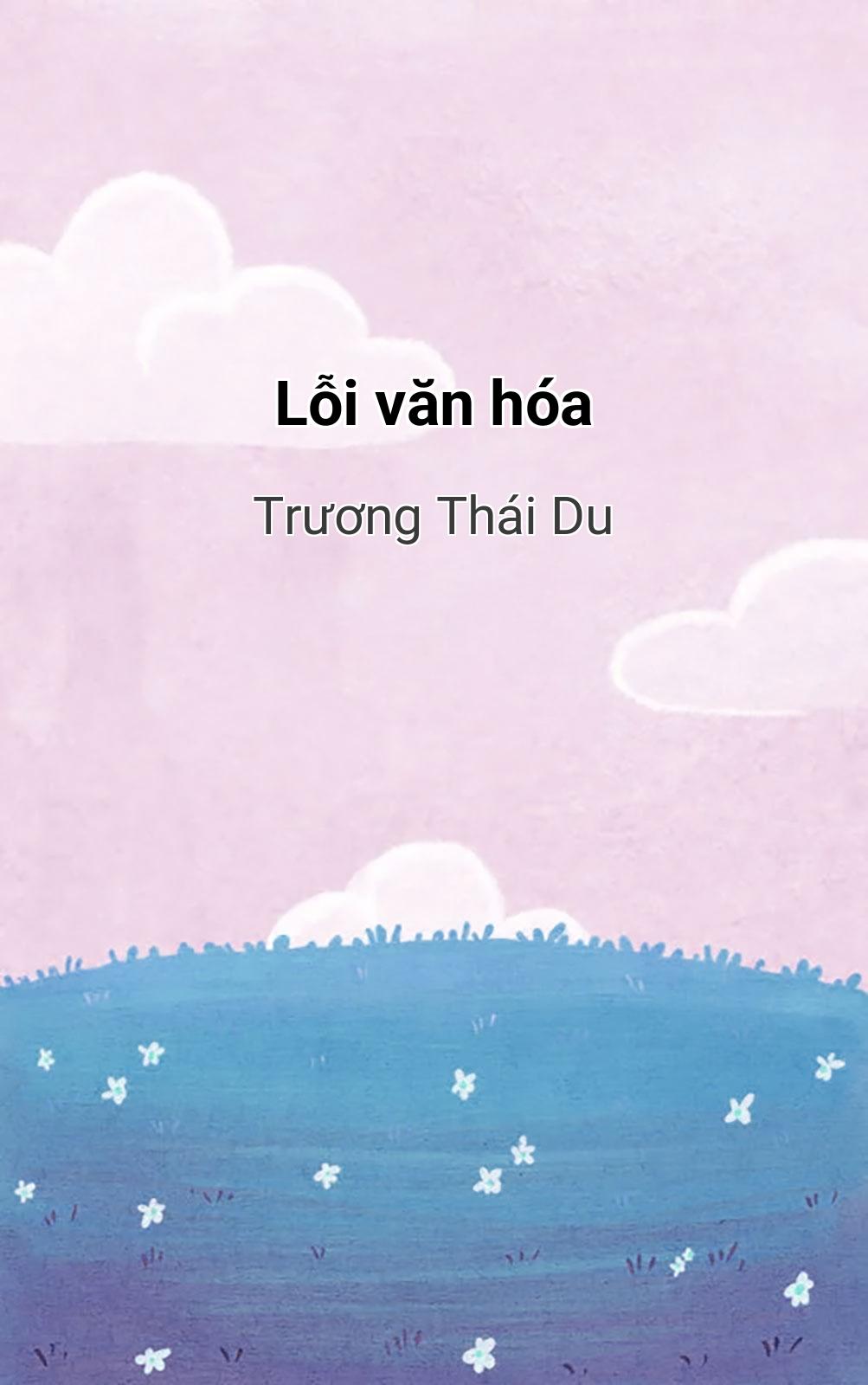 Lỗi Văn Hóa